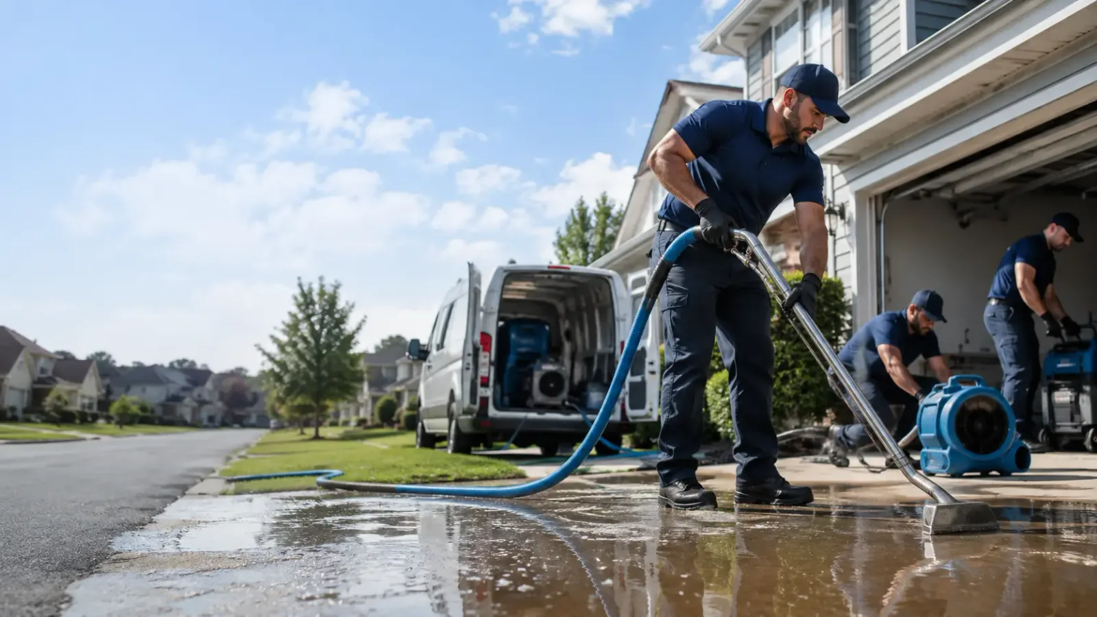 Flood Damage Restoration in Sandwich, IL